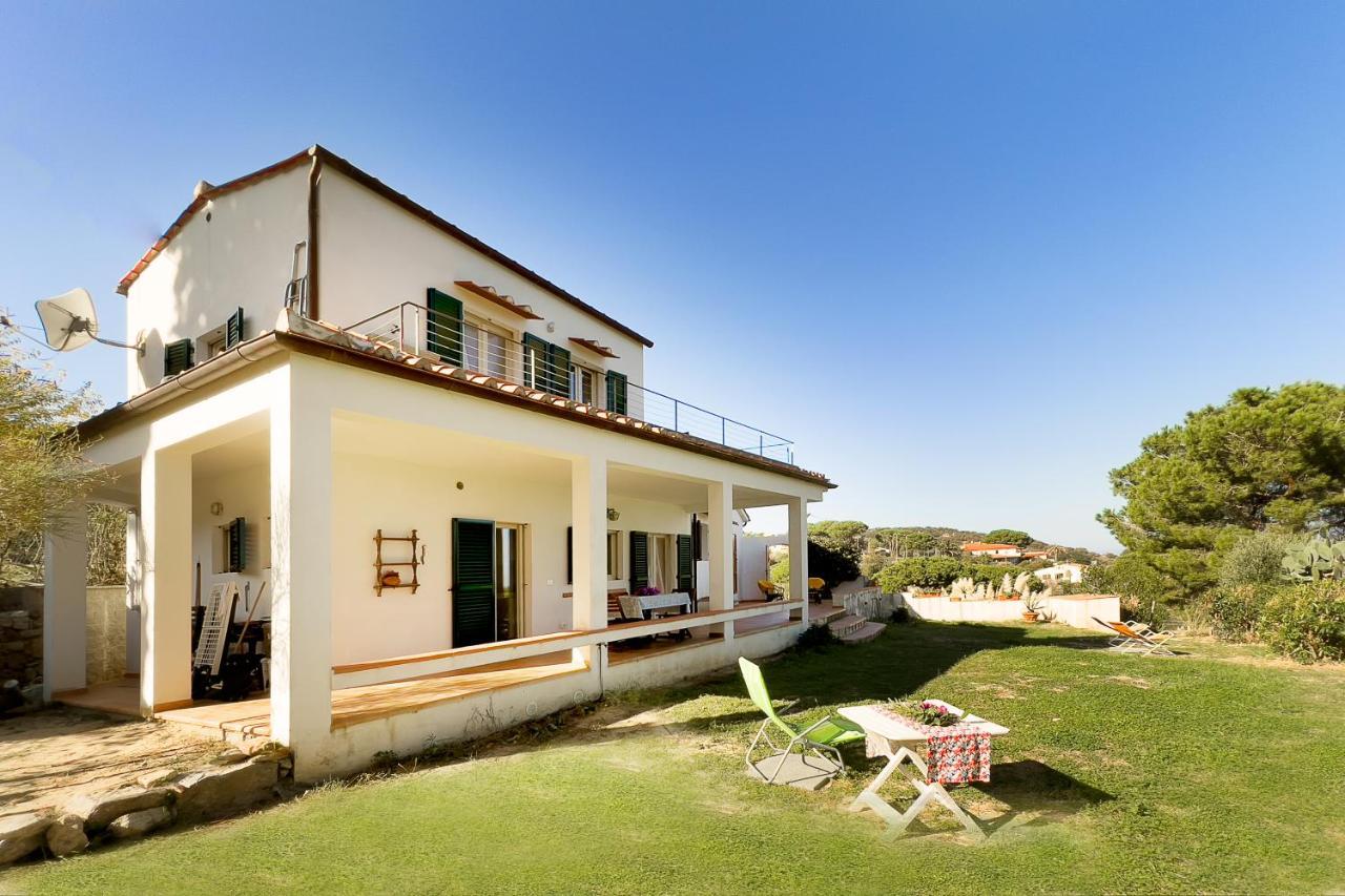 Villa Caterina Quiete E Mare-Goelba SantʼAndrea Екстериор снимка