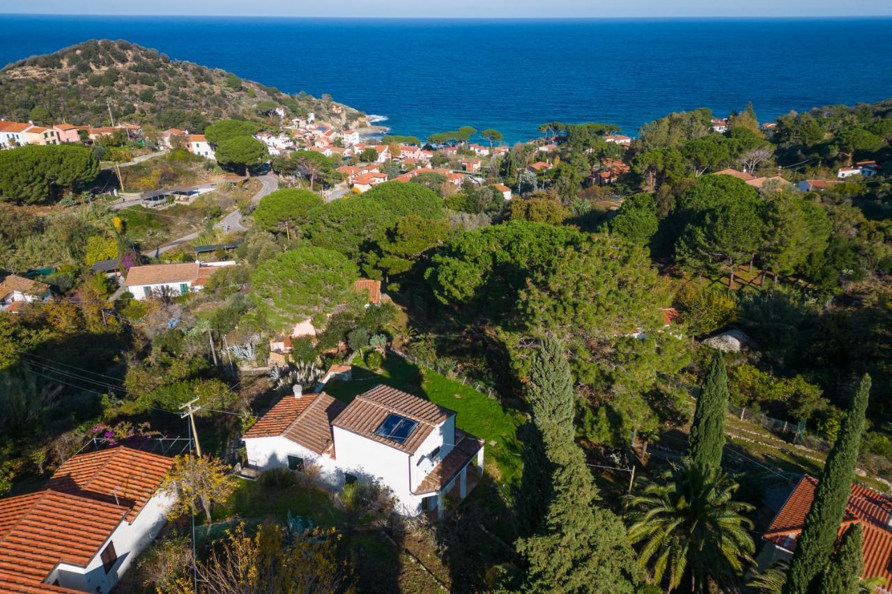 Villa Caterina Quiete E Mare-Goelba SantʼAndrea Екстериор снимка